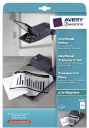 Avery Film Transparent Pt. Copiator A4 Avery 3567 (61010373v) - officeclass