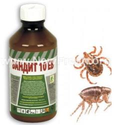 Чехия БАНДИТ СУПЕР 10 ЕВ - 1 л. Препарат против бълхи, кърлежи, комари и мухи (051008-901)