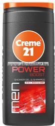 Creme 21 Power Boost tusfürdő és sampon 250 ml