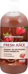 Fresh Juice Chocolate & Strawberry krémes tusfürdő 500 ml