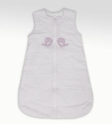 toTs Sac de dormit pentru bebeluşi Classic toT's smarTrike cu păsări roz 100% bumbac jersey de la 0 luni (TO230102)