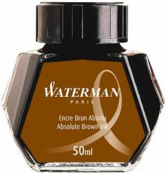Waterman Calimara cerneala Waterman Absolute Brown permanent, 50ml (S0110830)