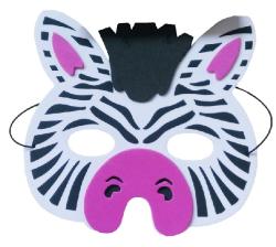  zebra álarc polyfoam