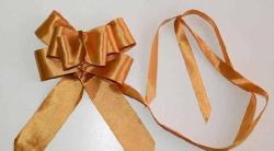  szatén gyorsmasni óriás (5 cm * 90 cm), arany-5 db