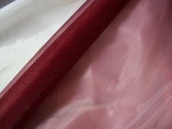  Bordó organza dekorációs anyag - 47 cm széles, 10 méter hosszú-005