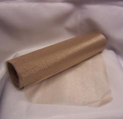 Cappuccino organza dekorációs anyag - 47 cm széles, 10 méter hosszú-470