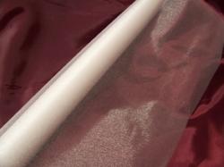 Fehér organza dekorációs anyag - 47 cm széles, 10 méter hosszú-073