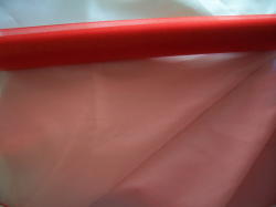  Piros organza dekorációs anyag - 47 cm széles, 10 méter hosszú-001