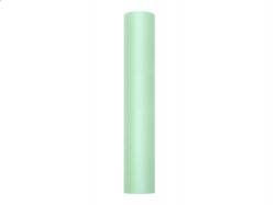 mentazöld tüll dekoranyag(103)- 50 cm*9 m, puha