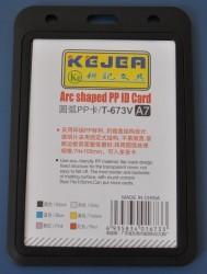 KEJEA Suport PP tip arc, pentru carduri, 74 x 105mm, orizontal, 5 buc/set, KEJEA - negru (KJ-T-673V) - ihtis
