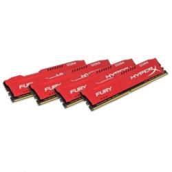 Kingston HyperX FURY 64GB (4x16GB) DDR4 2400MHz HX424C15FRK4/64