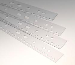 Renz Aktalefűzőcsík Reco A/4, átlátszó, előrelyukasztott, fém ikerspirálhoz 2: 1 osztás, (3, 5x5, 5), 100 db/csomag