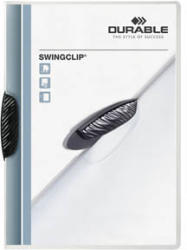 DURABLE Clip-mappa Durable Swingclip fekete