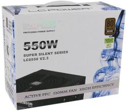 LC-Power Super Silent Series LC6550 V2.3 550W 80 PLUS Bronze