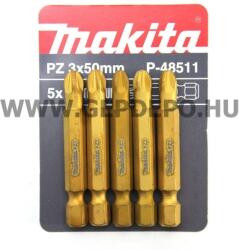 Makita titánium bit PZ3x50 mm - 5 db (P-48511)