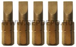 Makita Titánium lapos bit 4x25mm (5db/csomag) (P-49002)