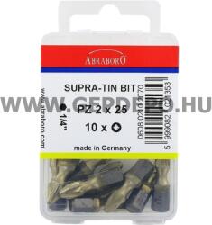 ABRABORO PZ2x25mm Supra Tin bithegy csomag (060802102070)
