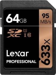 Lexar SDXC 64GB Class 10 633x LSD64GCB1EU633