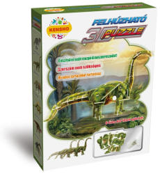 Kensho Felhúzható 3D puzzle - Diplodocus dino (HWMP-39)