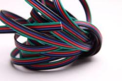  Кабел Четирижилен за rgb led лента 4 х 0.35 (0832)