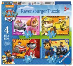 Ravensburger Mancs őrjárat 4 az 1-ben 12,16,20,24 db-os (07033)