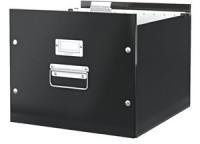 LEITZ Irattároló doboz, függőmappának, LEITZ Click&Store , fekete (E60460095) - papirdepo