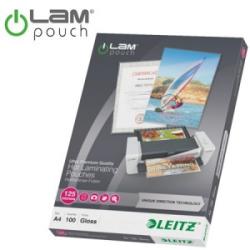 LEITZ iLam A4 fényes lamináló fólia UDT technológiával, 125 mikron, 100 db (E74810000)