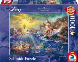 Schmidt Spiele Kinkade - Disney - The Little Mermaid 1000 db-os (59479)