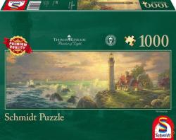 Schmidt Spiele Panoráma Puzzle - Thomas Kinkade - Lighthouse Seascape 1000 db-os (59477)