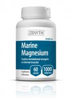Zenyth Pharmaceuticals Magneziu marin, sustine metabolismul energetic si sistemul muscular 60cps ZENYTH
