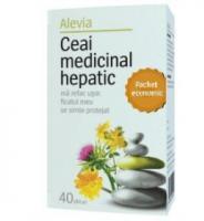 Alevia Ceai medicinal hepatic pachet economic 40plicuri ALEVIA