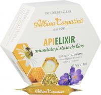 Albina Carpatina Fiole de apielixir 10ml 15buc ALBINA CARPATINA