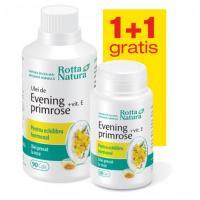Rotta Natura Evening primrose + vitamina e - pachet promotional 1 + 1 120cps ROTTA NATURA
