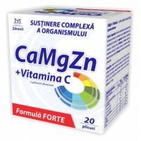 Zdrovit Calciu, magneziu, zinc + vitamina c forte 20plicuri ZDROVIT