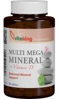 Vitaking Multi mega mineral cu vitamina d 90cpr VITAKING