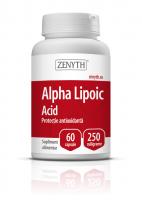 Zenyth Pharmaceuticals Acid alfa lipoic 250mg 60cps ZENYTH