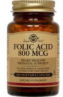 Solgar Folic acid 800 mcg 100tbl SOLGAR