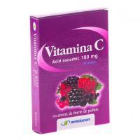 AMNIOCEN Vitamina c cu aroma de fructe de padure 20tbl AMNIOCEN