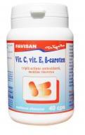 FAVISAN Vitamina c, vitamina e, ss-caroten b079 40cps FAVISAN