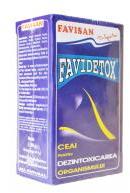 FAVISAN Ceai favidetox d012 20plicuri FAVISAN