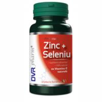 DVR Pharm Zinc+seleniu cu vitamina c naturala 60cps DVR PHARM