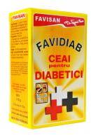 FAVISAN Favidiab ceai pentru diabetici d011 20plicuri FAVISAN