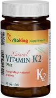 Vitaking Vitamina k2 100mcg 30buc VITAKING