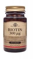 Solgar Biotin 300 mcg 100tbl SOLGAR