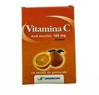 AMNIOCEN Vitamina c cu aroma de portocale 20tbl AMNIOCEN