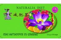 Naturalia Diet Ceai antiadipos cu ginseng 30plicuri NATURALIA DIET