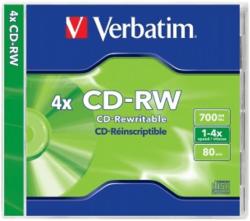 Verbatim CD-RW 700MB 4x CDVU704