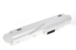 Powery Helyettesítő akku MSI Wind U123 4400mAh fehér