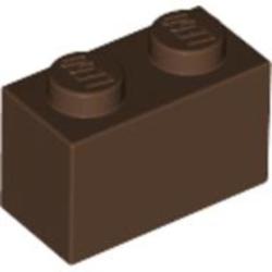 LEGO® Alkatrészek (Pick a Brick) Barna 1x2 kocka 300425
