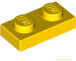 LEGO® Alkatrészek (Pick a Brick) Sárga 1X2 Lapos Elem 302324